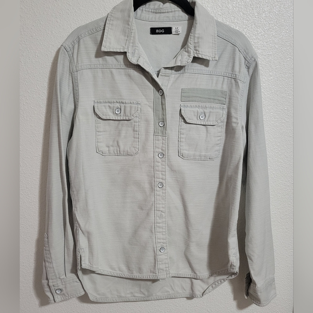 BDG shacket style top size SP